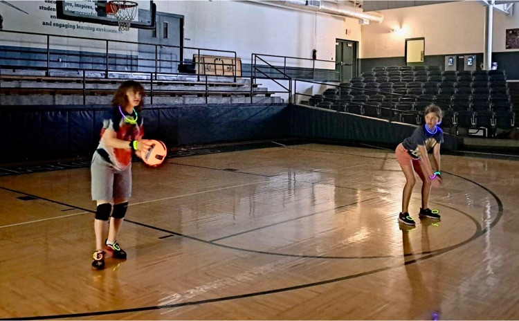 playing vball