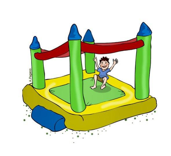bounce house clip apart